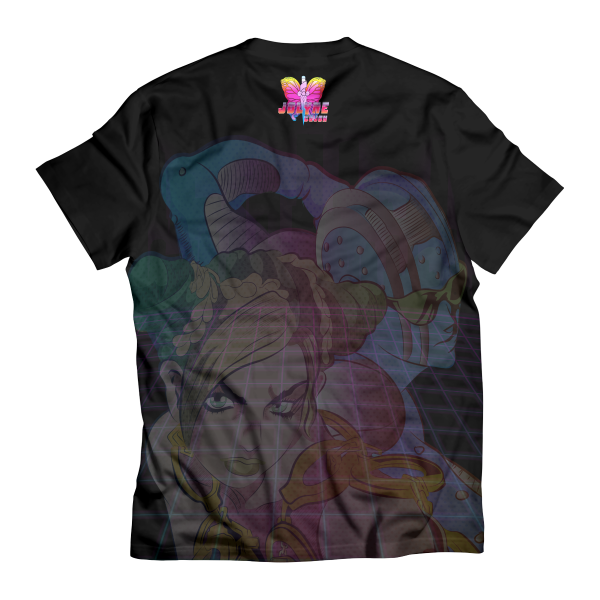 T-ShirtIJolyneRetro-02-back T ShirtIJolyneRetro 02 back - Gear Anime