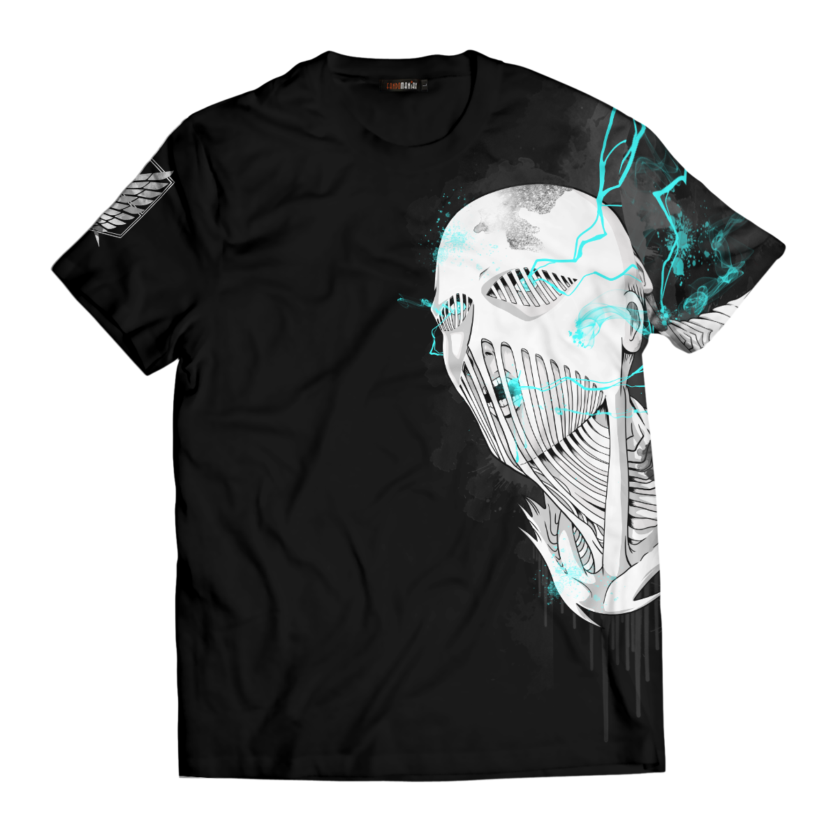 T-ShirtILaraSummoningTitan-01-front T ShirtILaraSummoningTitan 01 front - Gear Anime