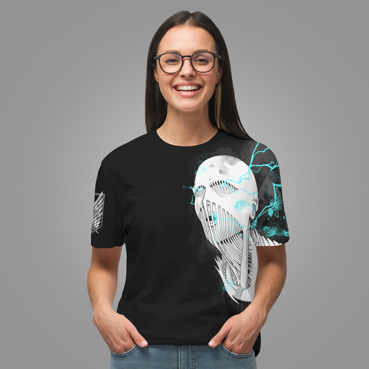 T-ShirtILaraSummoningTitan-03 T ShirtILaraSummoningTitan 03 - Gear Anime