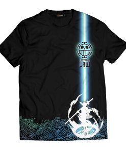 One Piece T-shirts - Law Spirit Unisex T-Shirt FH0709 2 - Gear Anime T ShirtILawSpirit 01 front - Gear Anime