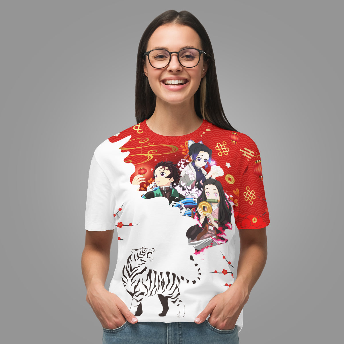 T-ShirtILuckyDemon-03 T ShirtILuckyDemon 03 - Gear Anime