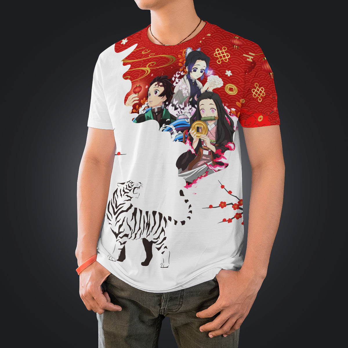 T-ShirtILuckyDemon-04 T ShirtILuckyDemon 04 - Gear Anime