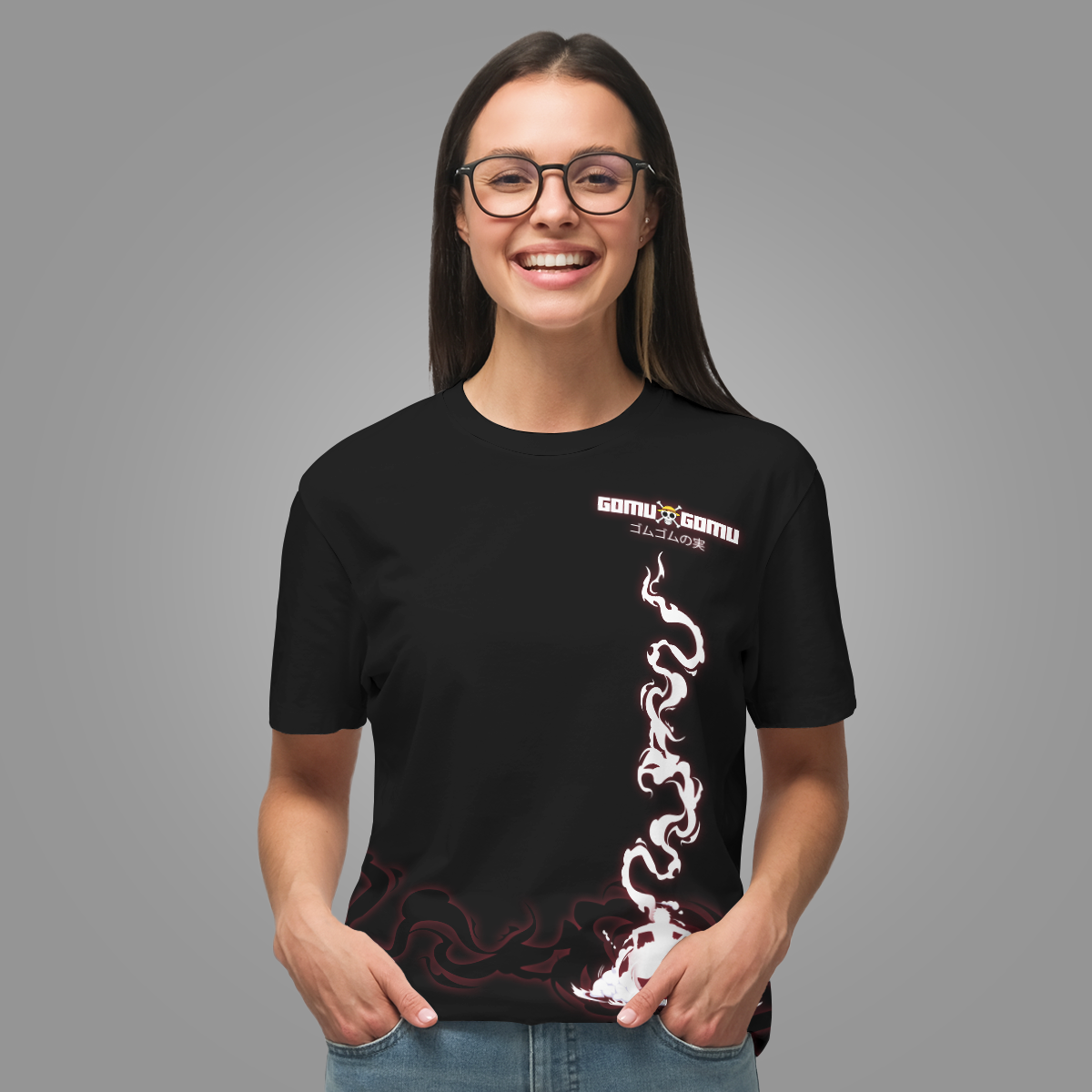 T-ShirtILuffySpirit-03 T ShirtILuffySpirit 03 - Gear Anime