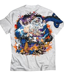 One Piece T-shirts - Nika Nika Luffy STwear Unisex T-Shirt FH0709 3 - Gear Anime T ShirtINikaNikaLuffySTwear 02 back - Gear Anime