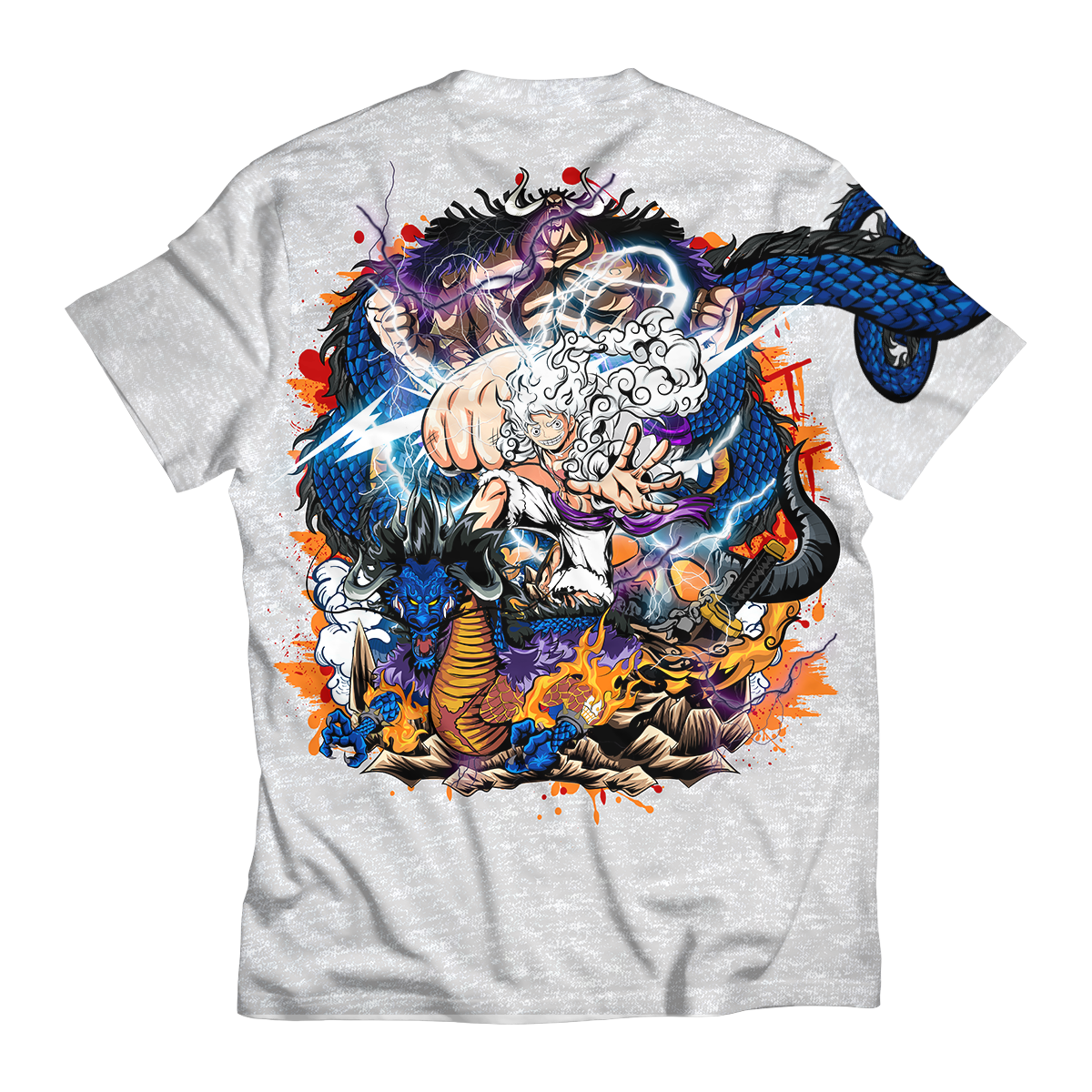 T-ShirtINikaNikaLuffySTwear-02-back T ShirtINikaNikaLuffySTwear 02 back - Gear Anime