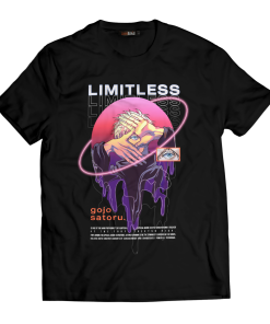 Jujutsu Kaisen T-shirts - Retro Gojo Unisex T-Shirt FH0709 2 - Gear Anime T ShirtIRetroGojo 01 front - Gear Anime