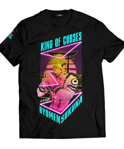 Jujutsu Kaisen T-shirts - Retro Sukuna Unisex T-Shirt FH0709 2 - Gear Anime T ShirtIRetroSukuna 01 front - Gear Anime