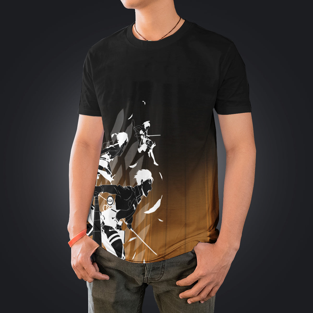 T-ShirtISurveyCorpsSemblance-04-model T ShirtISurveyCorpsSemblance 04 model - Gear Anime