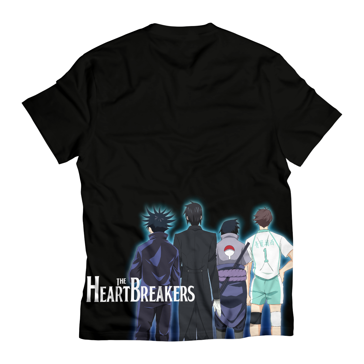 T-ShirtITheHeartbreakersCrossover-02-back T ShirtITheHeartbreakersCrossover 02 back - Gear Anime
