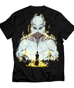Attack On Titan T-Shirts - Warhammer Titan Spirit Unisex T-Shirt FH0709 3 - Gear Anime T ShirtIWarhammerTitanSpirit 02 back - Gear Anime