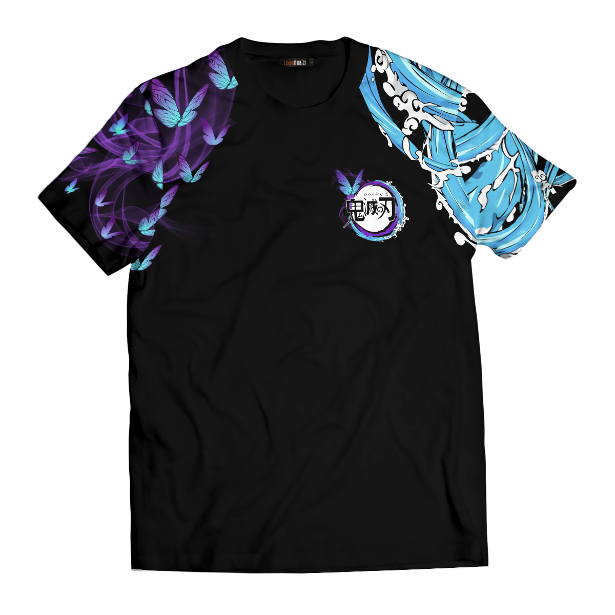 T-ShirtIYinYangGiyuShinobu-01-front T ShirtIYinYangGiyuShinobu 01 front - Gear Anime