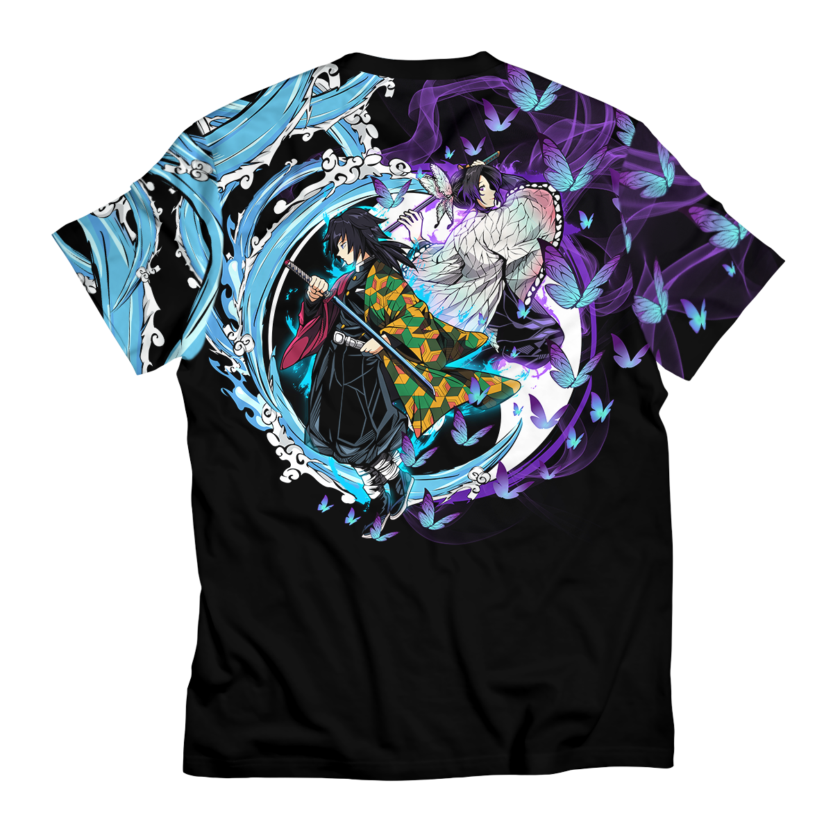 T-ShirtIYinYangGiyuShinobu-02-back T ShirtIYinYangGiyuShinobu 02 back - Gear Anime