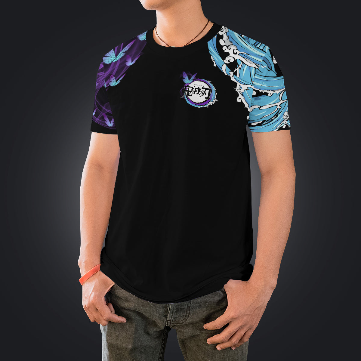 T-ShirtIYinYangGiyuShinobu-04 T ShirtIYinYangGiyuShinobu 04 - Gear Anime