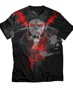 Attack On Titan T-Shirts - Zeke Summoning Titan Unisex T-Shirt FH0709 3 - Gear Anime T ShirtIZekeSummoningTitan 02 back - Gear Anime