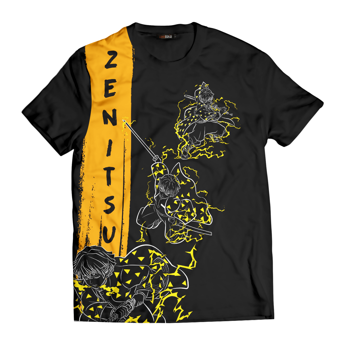 T-ShirtIZenitsuSemblance-01-front T ShirtIZenitsuSemblance 01 front - Gear Anime