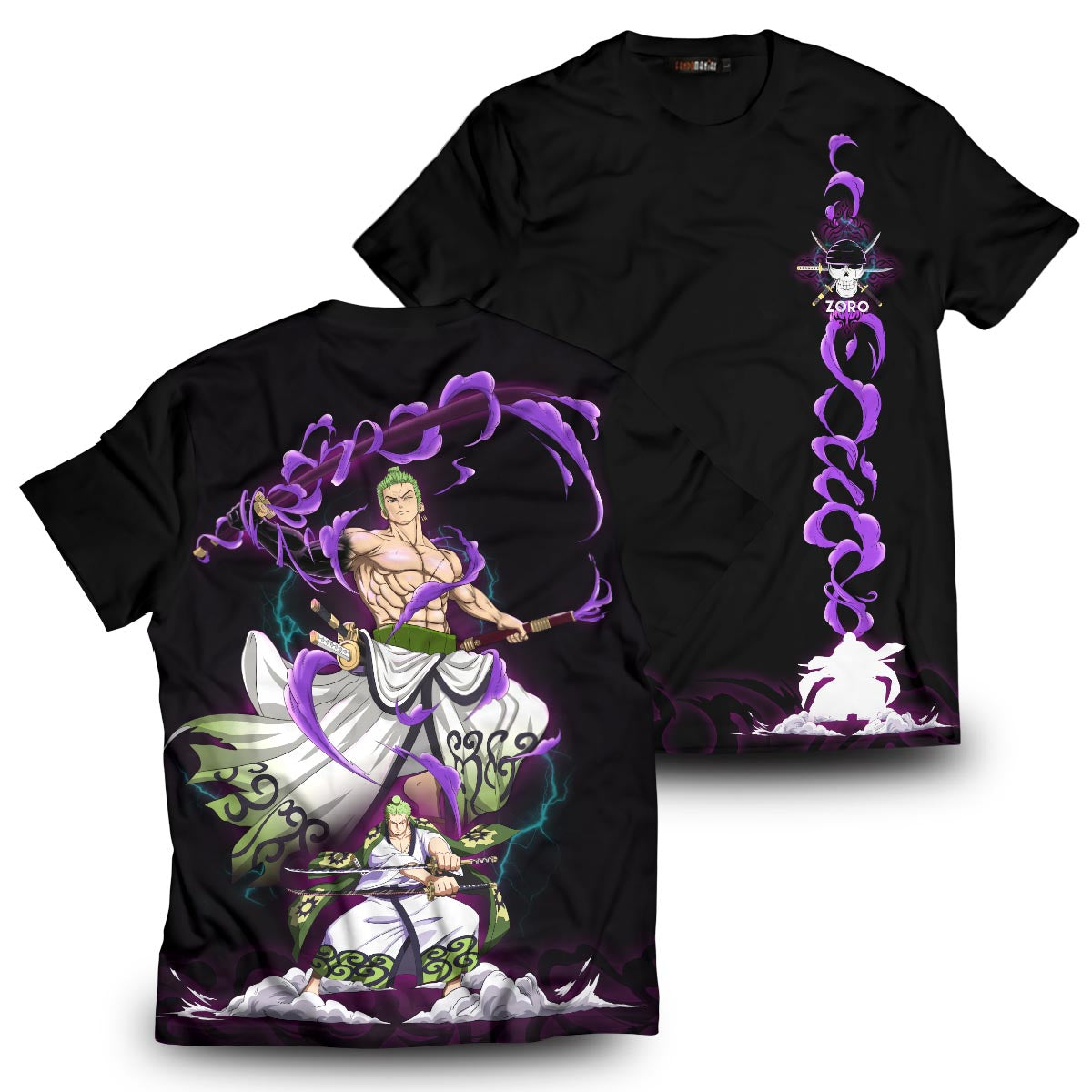 One Piece T-shirts - Zoro Spirit Unisex T-Shirt FH0709 6 - Gear Anime T ShirtIZoroSpirit GOOGLEAD - Gear Anime