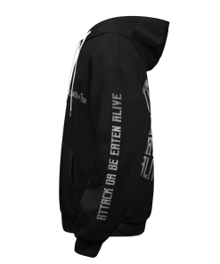 Attack On Titan Hoodies - Attack Or Be Eaten Alive Unisex Zipped Hoodie FH0709 5 - Gear Anime ZippedHoodieIAttackOrBeEatenAlive 04 profileleft - Gear Anime