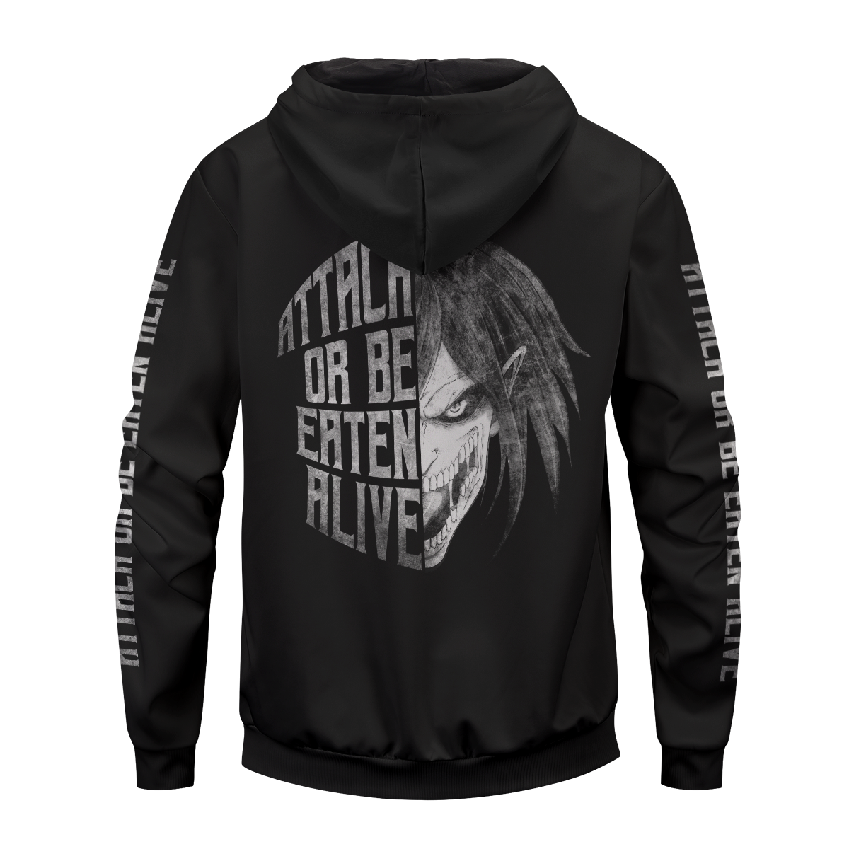 ZippedHoodieIAttackOrBeEatenAlive-05-back ZippedHoodieIAttackOrBeEatenAlive 05 back - Gear Anime
