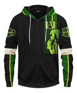 ZippedHoodieIFrogHeroTsuyu 02 front2 - Gear Anime