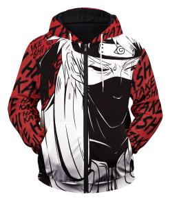 ZippedHoodieIHatake 01 front 1 9330e88b 6a33 4b51 bafa e6a582199c10 - Gear Anime