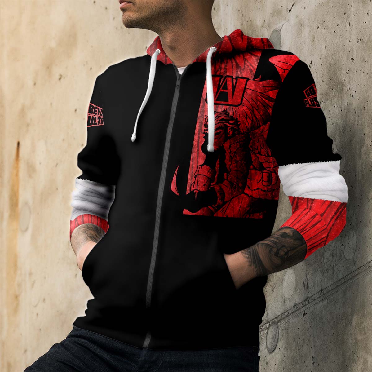 ZippedHoodieIKeigoTakamiHawks-malemodel1 ZippedHoodieIKeigoTakamiHawks malemodel1 - Gear Anime