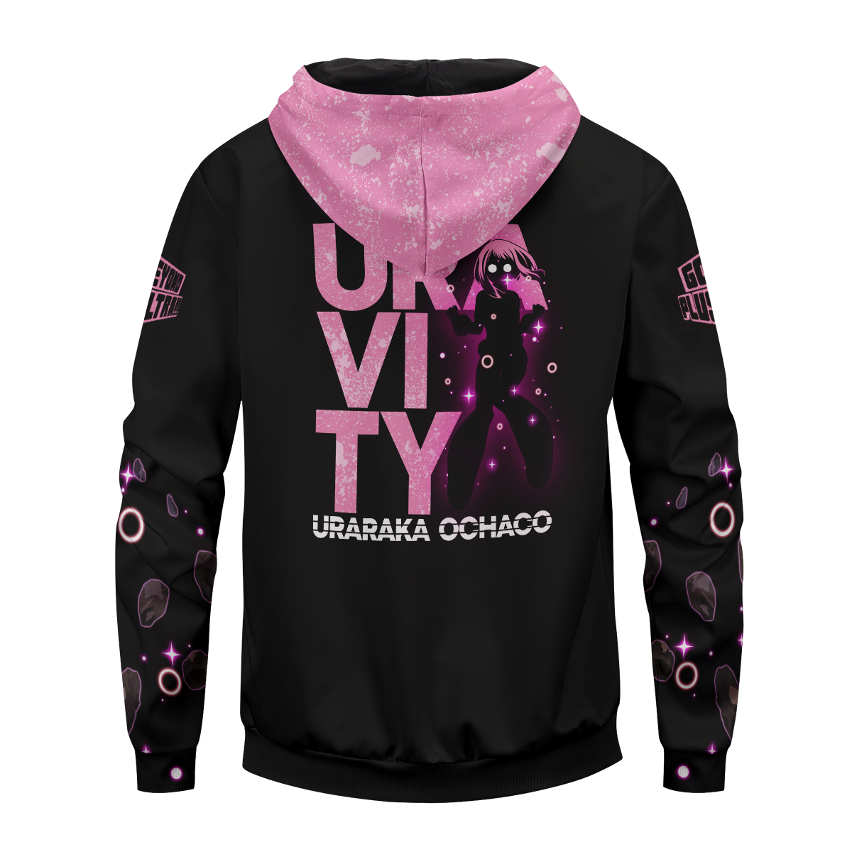 ZippedHoodieIUrarakaOchaco-05-back ZippedHoodieIUrarakaOchaco 05 back - Gear Anime