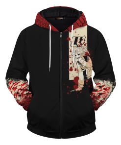 MHA Hoodies - Yandere Toga Unisex Zipped Hoodie FH0709 2 - Gear Anime ZippedHoodieIYandereToga 01 front1 - Gear Anime