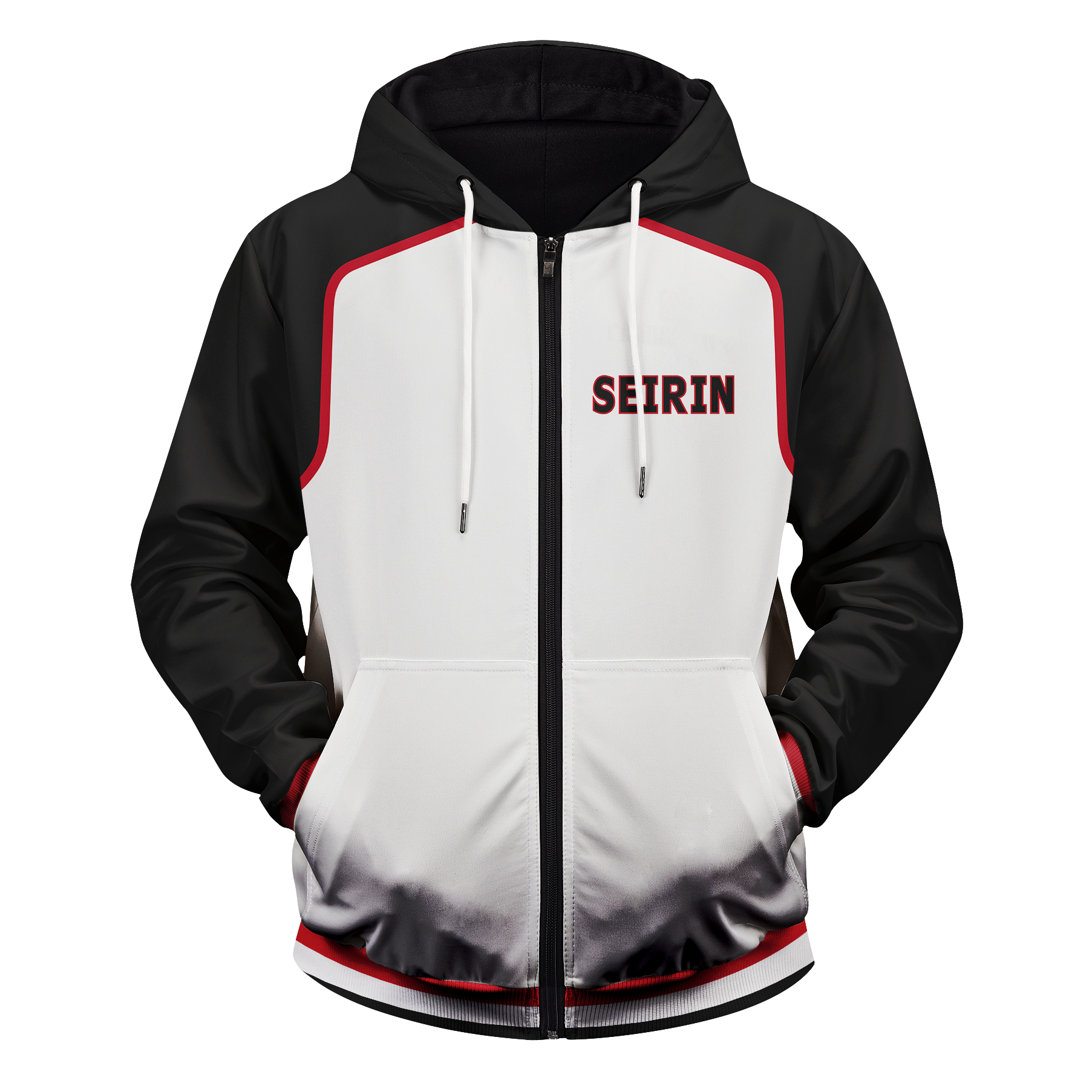 Zipped Hoodie I Kuroko Basketball Seirin 01 front 1 d8d3fff6 7e7c 480d afa3 acbe468cff14 - Gear Anime