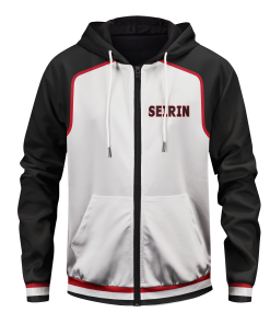 Zipped Hoodie I Kuroko Basketball Seirin 02 front 2 91c246a4 ea37 41d1 b6b5 3a9497bd89b0 - Gear Anime