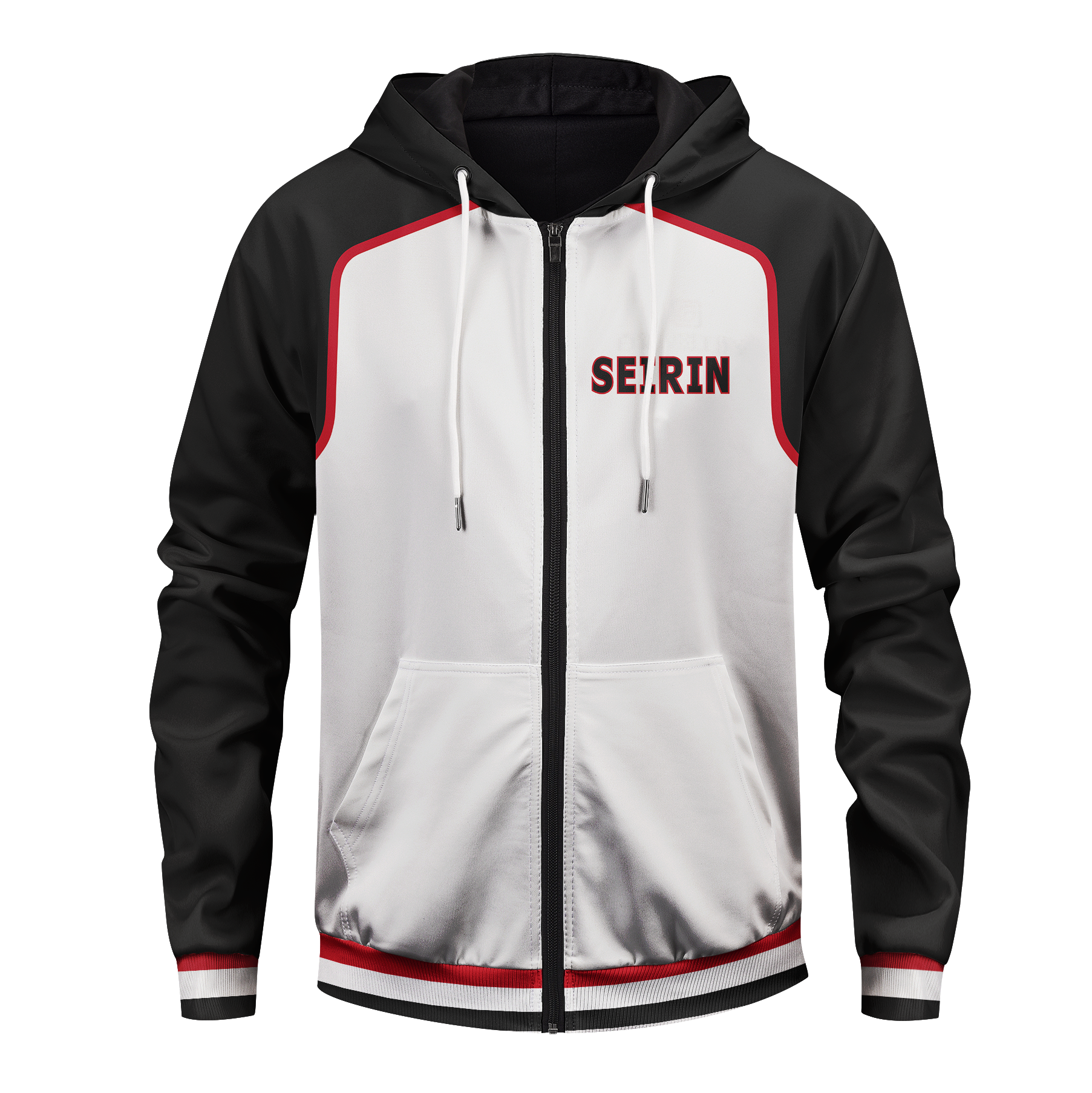 Zipped Hoodie I Kuroko Basketball Seirin 02 front 2 91c246a4 ea37 41d1 b6b5 3a9497bd89b0 - Gear Anime