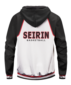 Zipped Hoodie I Kuroko Basketball Seirin 05 back d7bdfe37 f393 41a4 a846 603bb680dee7 - Gear Anime