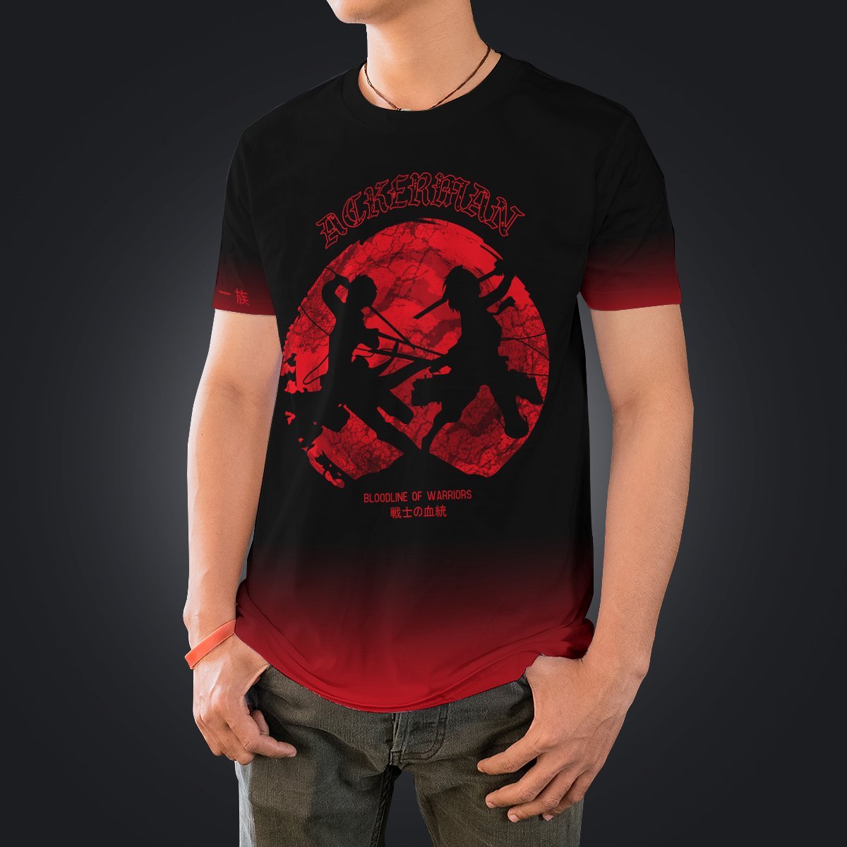 ackerman-bloodline-unisex-t-shirt-706278 ackerman bloodline unisex t shirt 706278 - Gear Anime