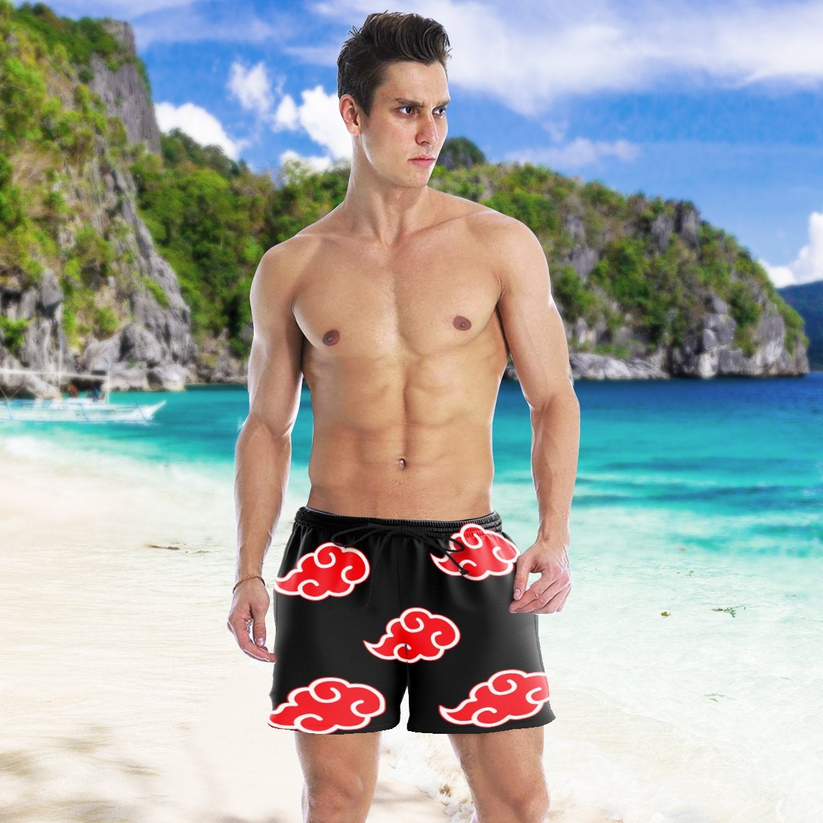 akatsuki-beach-shorts-904857 akatsuki beach shorts 904857 - Gear Anime
