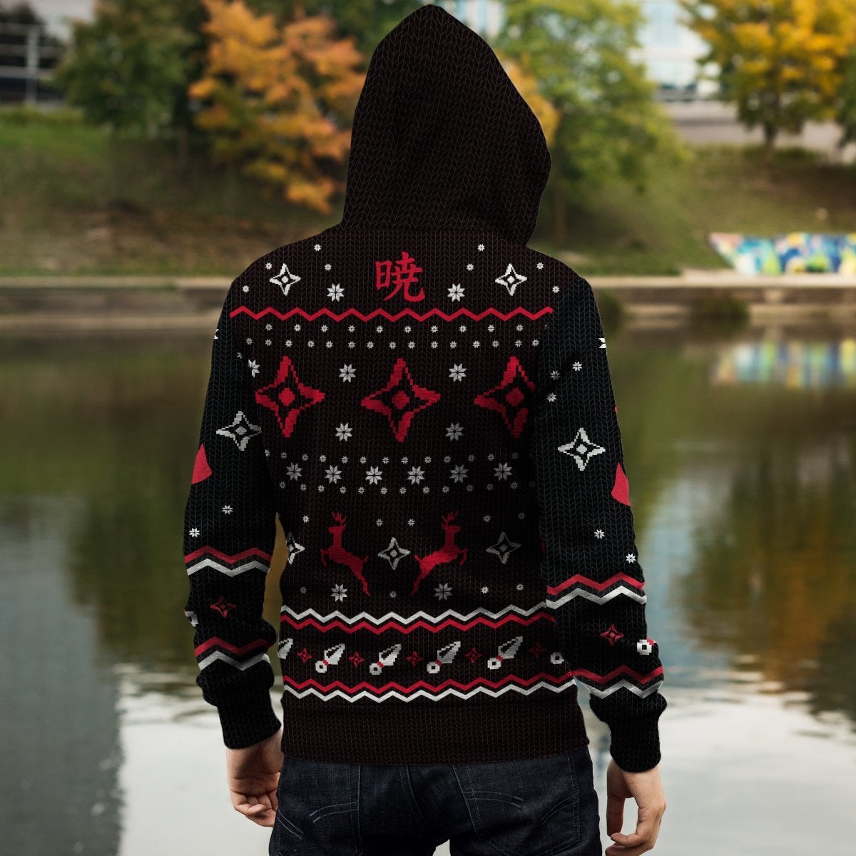 akatsuki-christmas-unisex-zipped-hoodie-422621 akatsuki christmas unisex zipped hoodie 422621 - Gear Anime