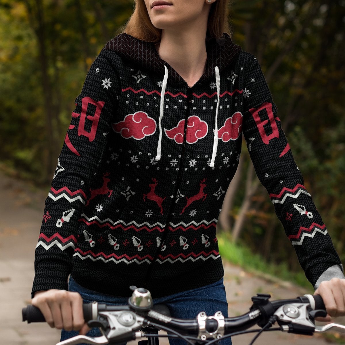 akatsuki-christmas-unisex-zipped-hoodie-517846 akatsuki christmas unisex zipped hoodie 517846 - Gear Anime