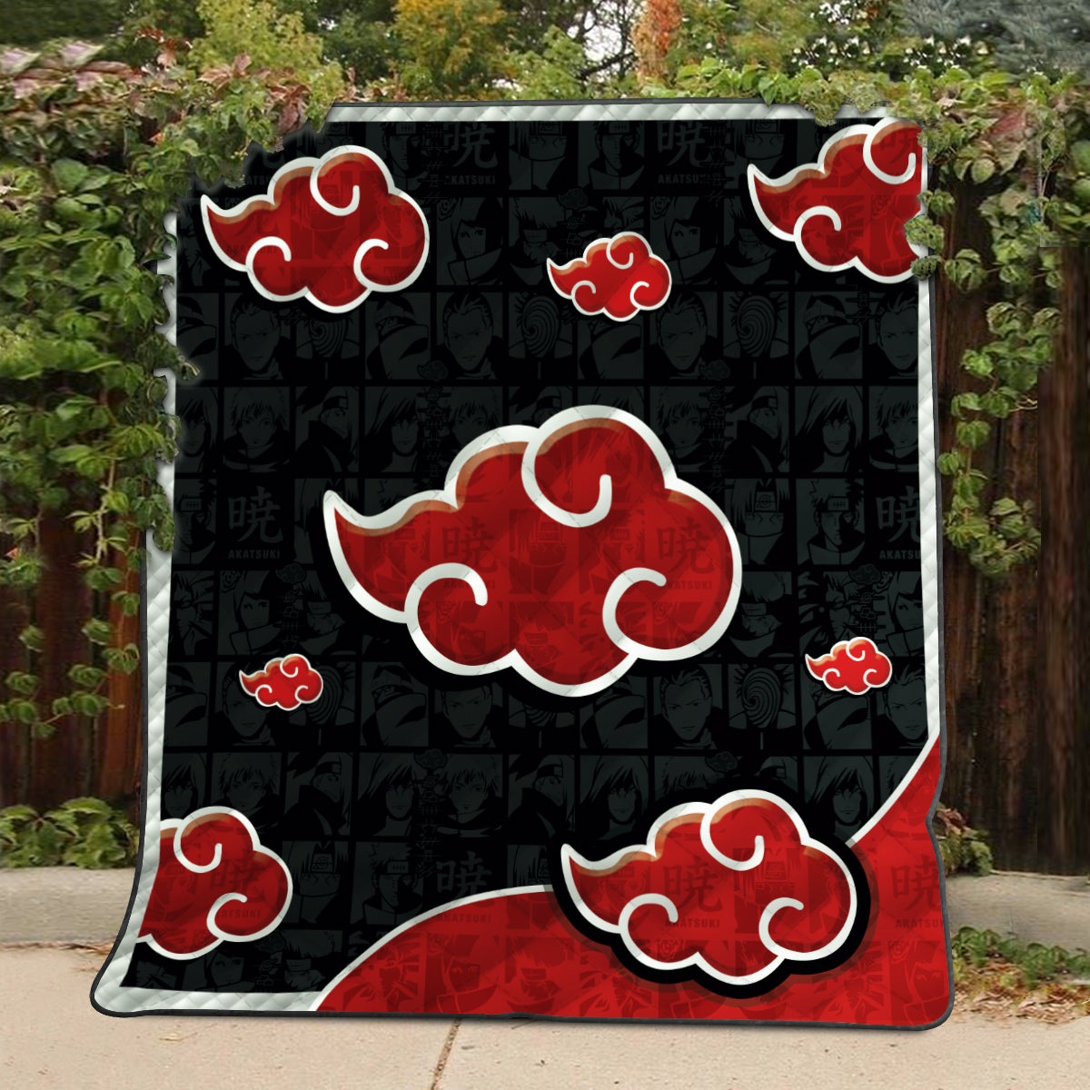 akatsuki-gang-quilt-blanket-310360 akatsuki gang quilt blanket 310360 - Gear Anime