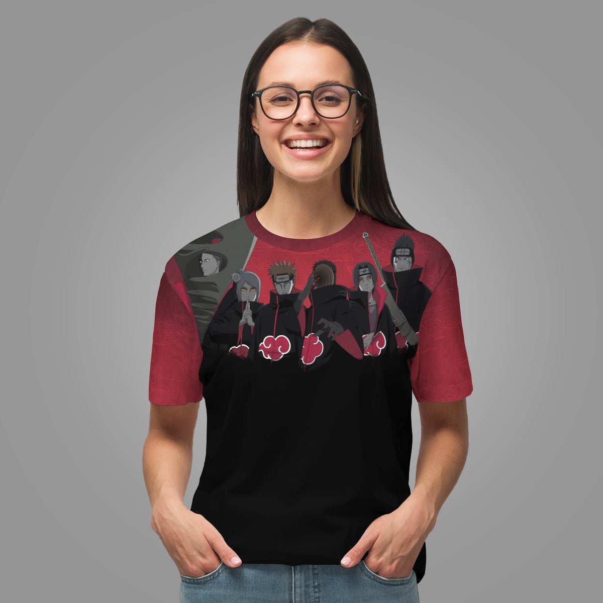 akatsuki-squad-unisex-t-shirt-460465 akatsuki squad unisex t shirt 460465 - Gear Anime