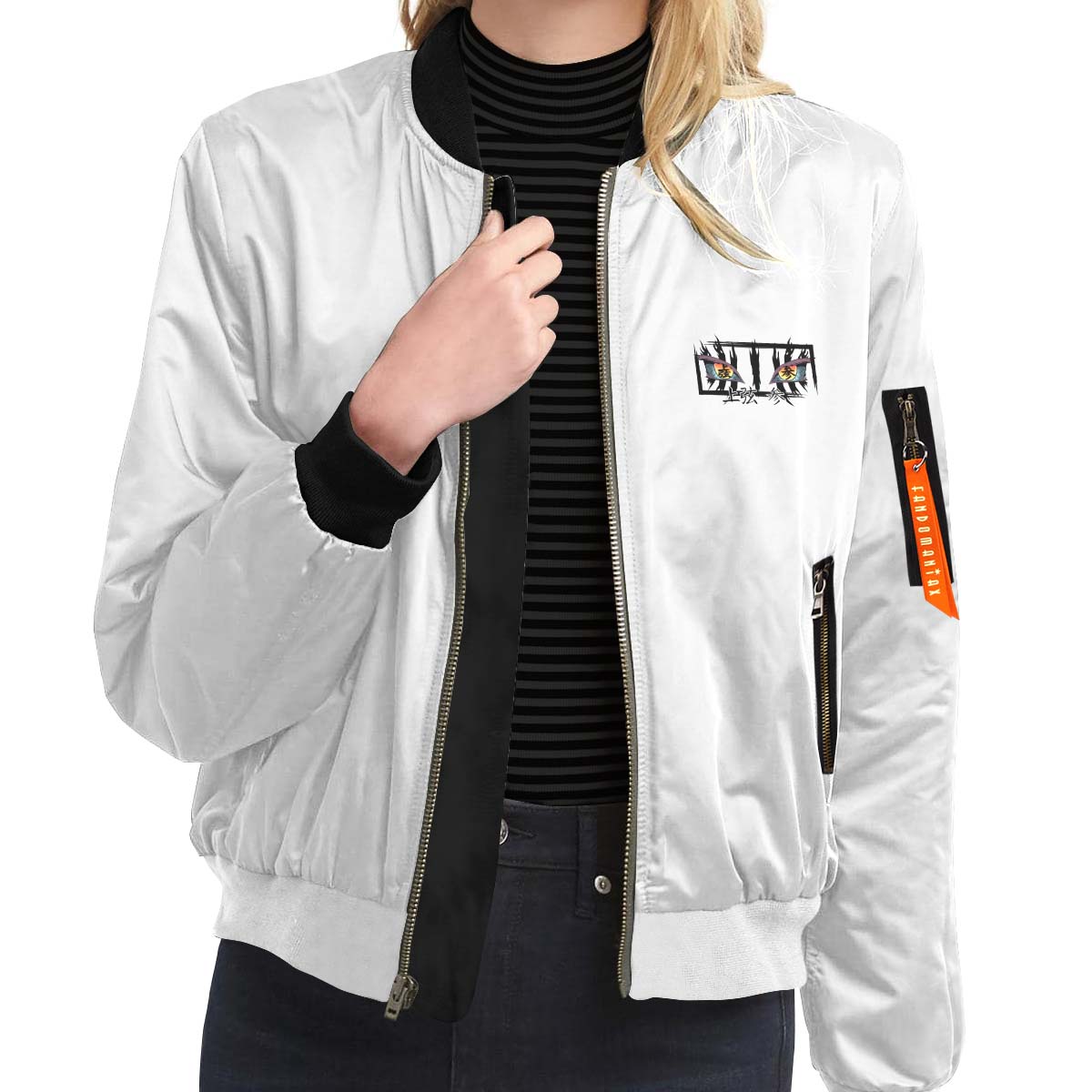 akaza-bw-bomber-jacket-982918 akaza bw bomber jacket 982918 - Gear Anime