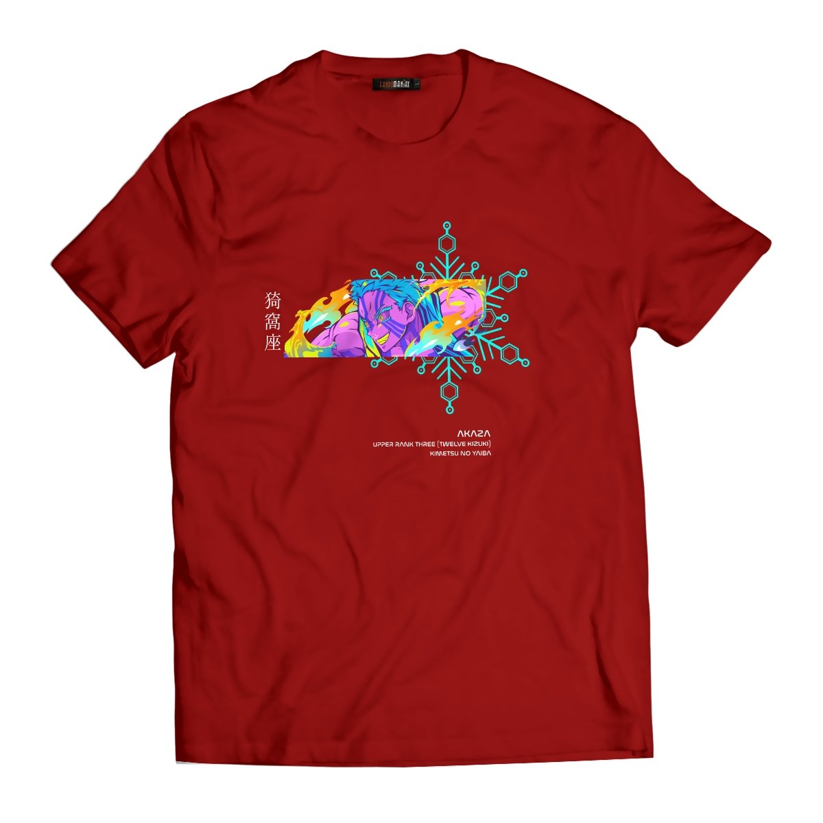 akaza-psych-unisex-t-shirt-337776 akaza psych unisex t shirt 337776 - Gear Anime