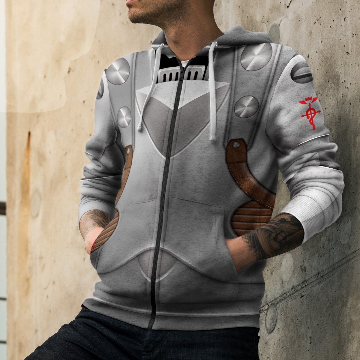 al-elric-unisex-zipped-hoodie-973807 al elric unisex zipped hoodie 973807 - Gear Anime