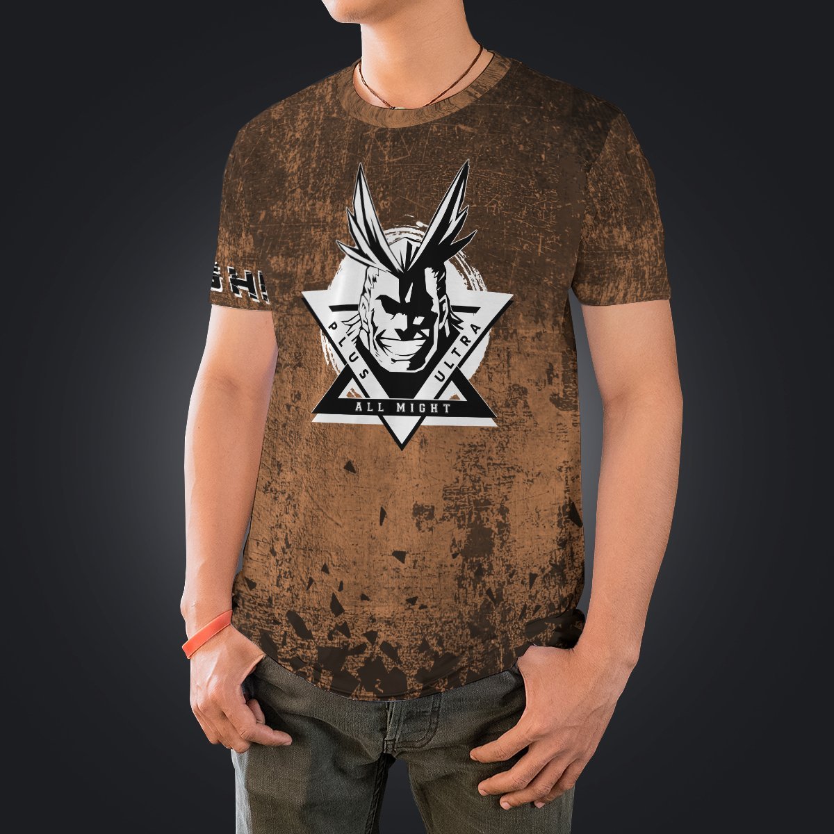 all-might-spirit-unisex-t-shirt-674371 all might spirit unisex t shirt 674371 - Gear Anime