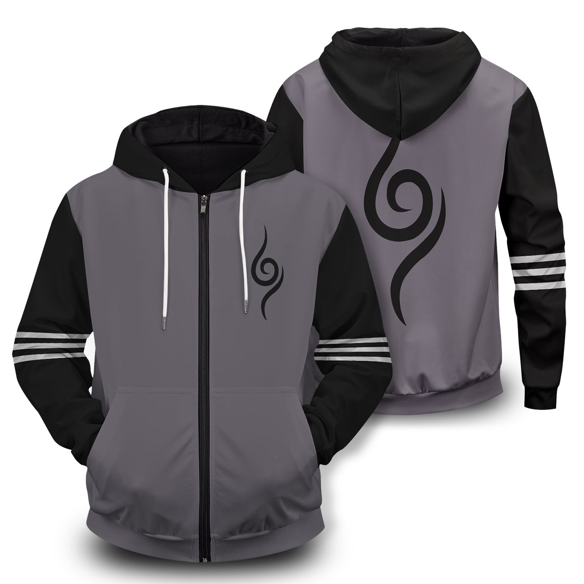 Naruto Hoodies - Anbu Unisex Zipped Hoodie FH0709 4 - Gear Anime anbu unisex zipped hoodie 534853 - Gear Anime