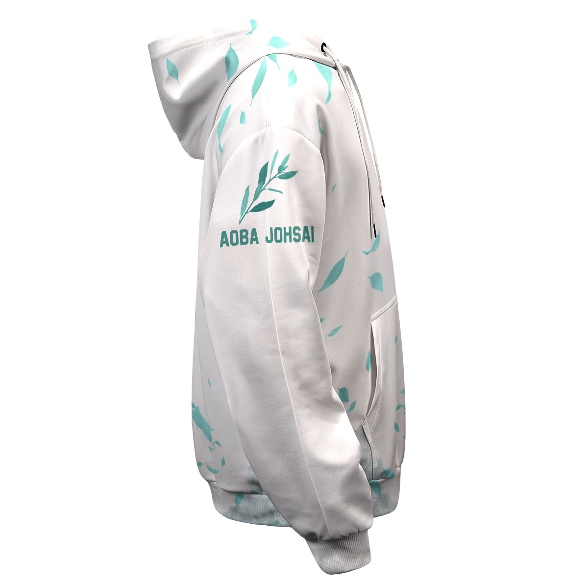 aoba-johsai-green-leaf-unisex-pullover-hoodie-124620 aoba johsai green leaf unisex pullover hoodie 124620 - Gear Anime