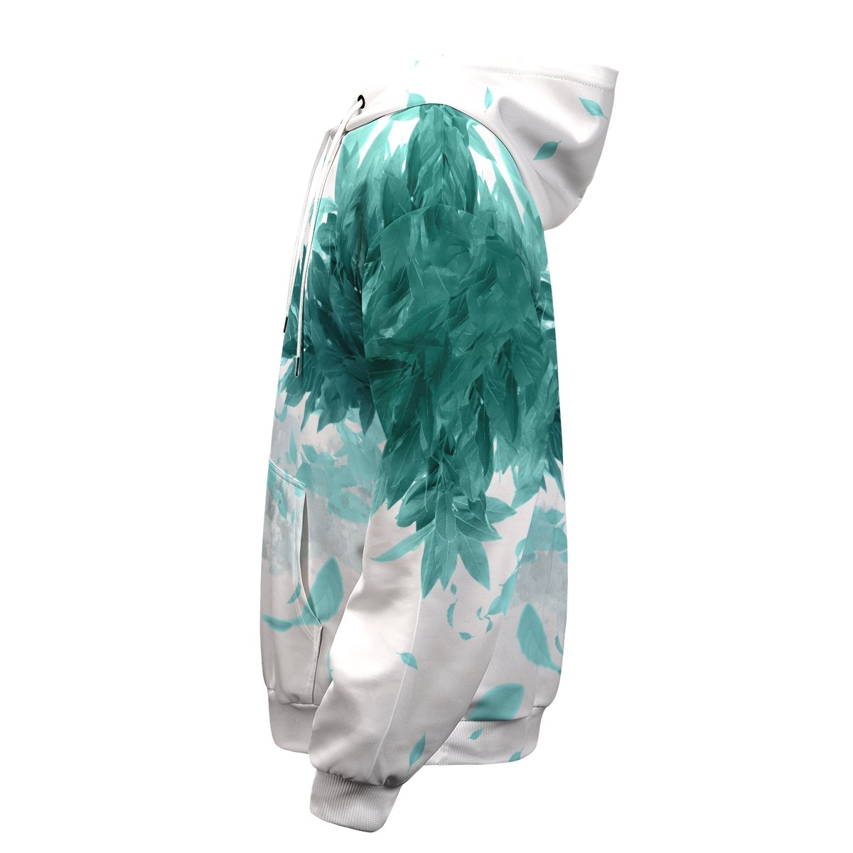 aoba-johsai-green-leaf-unisex-pullover-hoodie-185067 aoba johsai green leaf unisex pullover hoodie 185067 - Gear Anime