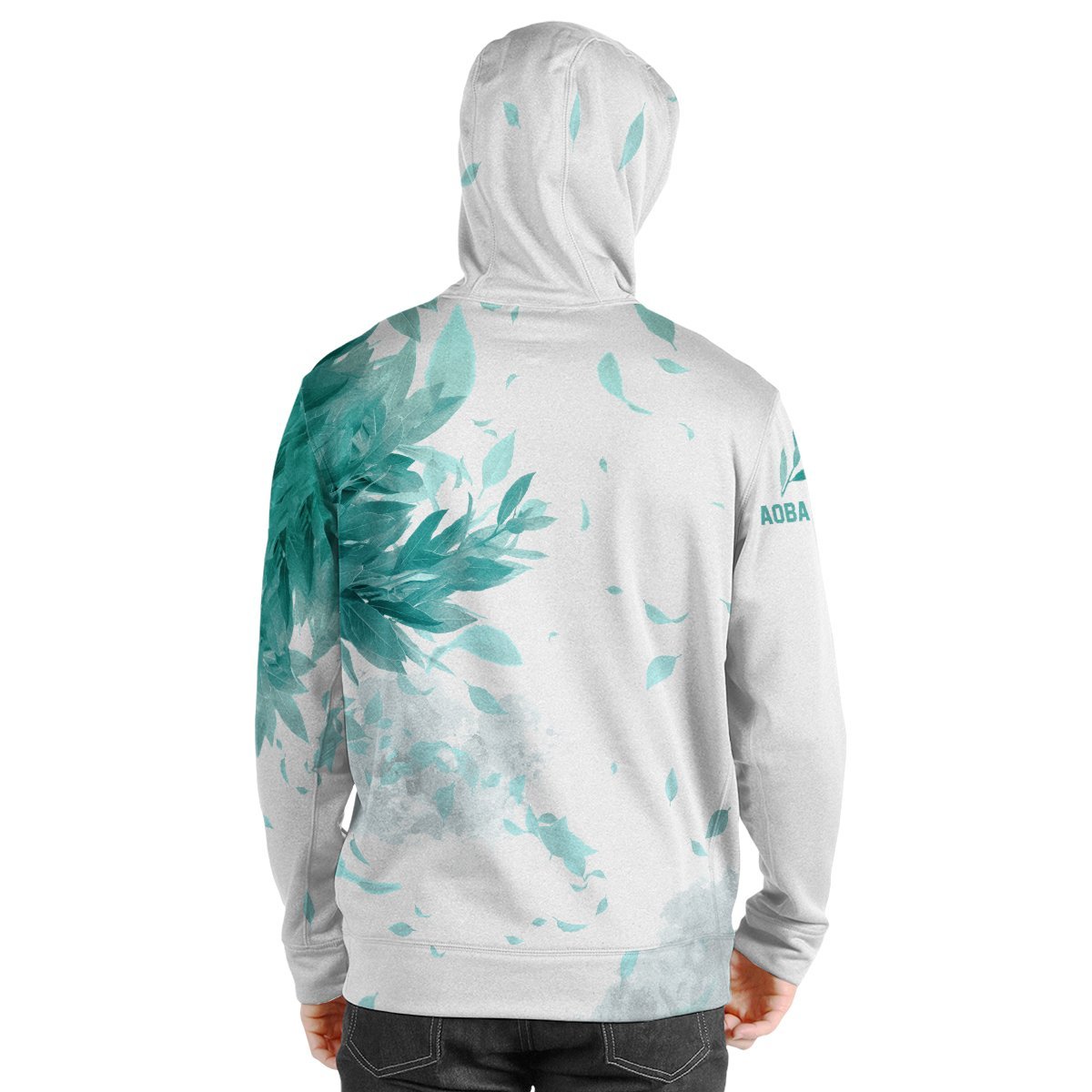 aoba-johsai-green-leaf-unisex-pullover-hoodie-669207 aoba johsai green leaf unisex pullover hoodie 669207 - Gear Anime