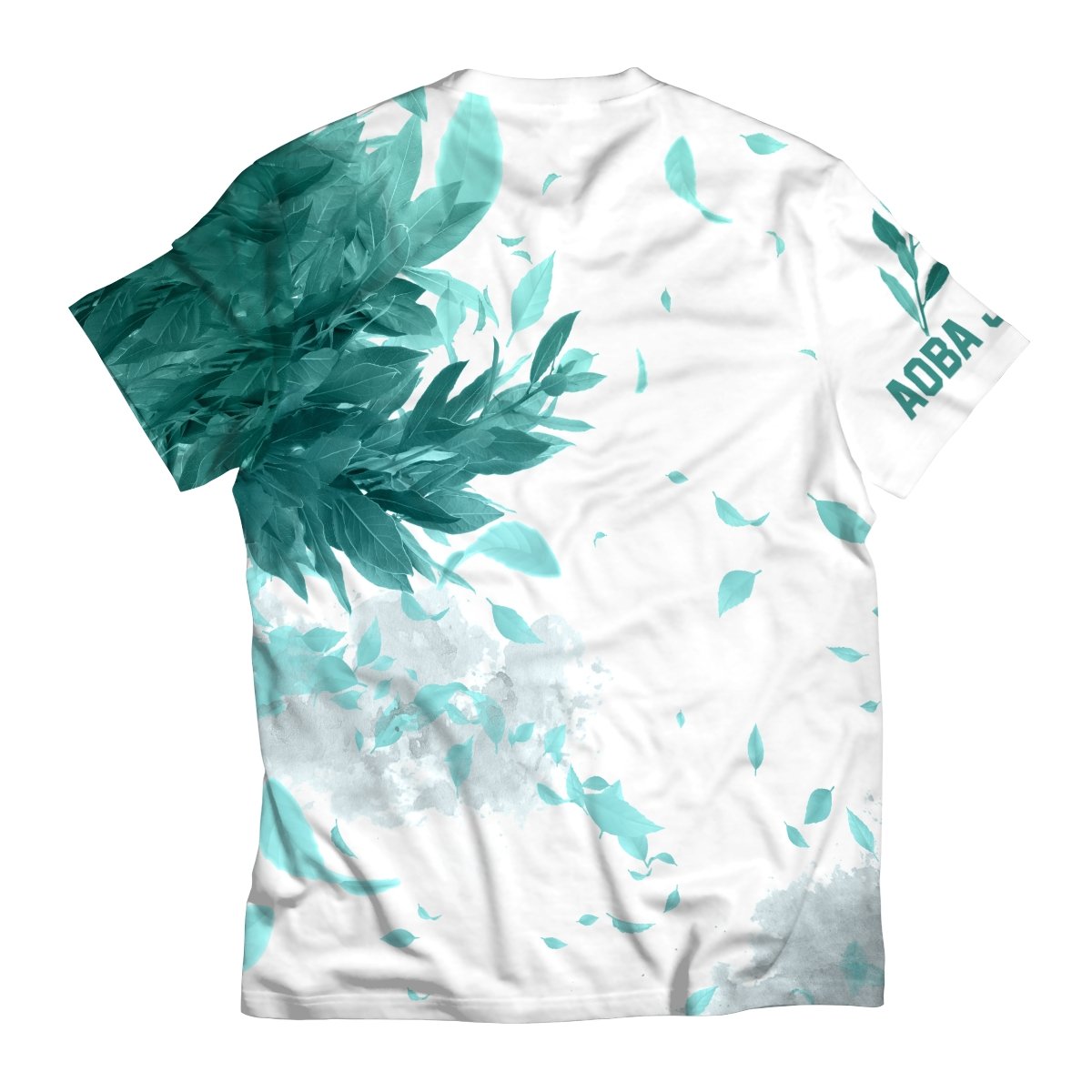 aoba-johsai-green-leaf-unisex-t-shirt-175310 aoba johsai green leaf unisex t shirt 175310 - Gear Anime
