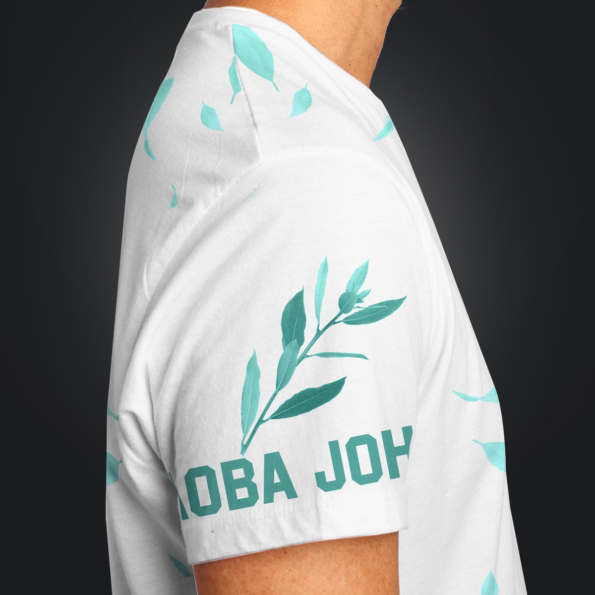 aoba-johsai-green-leaf-unisex-t-shirt-534443 aoba johsai green leaf unisex t shirt 534443 - Gear Anime