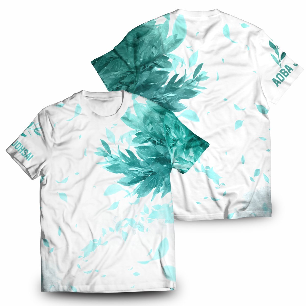 Haikyuu T-Shirts - Aoba Johsai Green Leaf Unisex T-Shirt FH0709 6 - Gear Anime aoba johsai green leaf unisex t shirt 544424 - Gear Anime