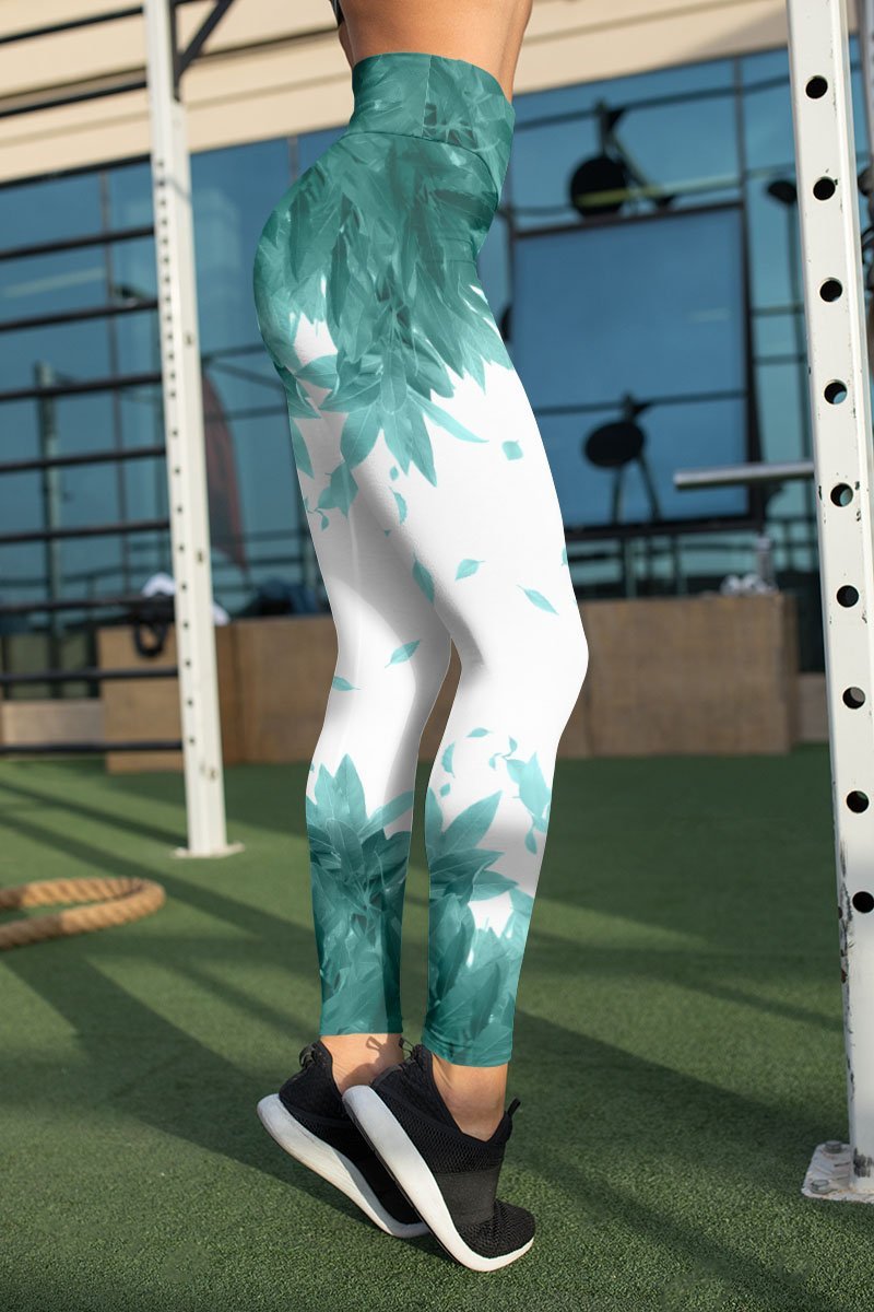 aoba-johsai-green-leaf-unisex-tights-909313 aoba johsai green leaf unisex tights 909313 - Gear Anime