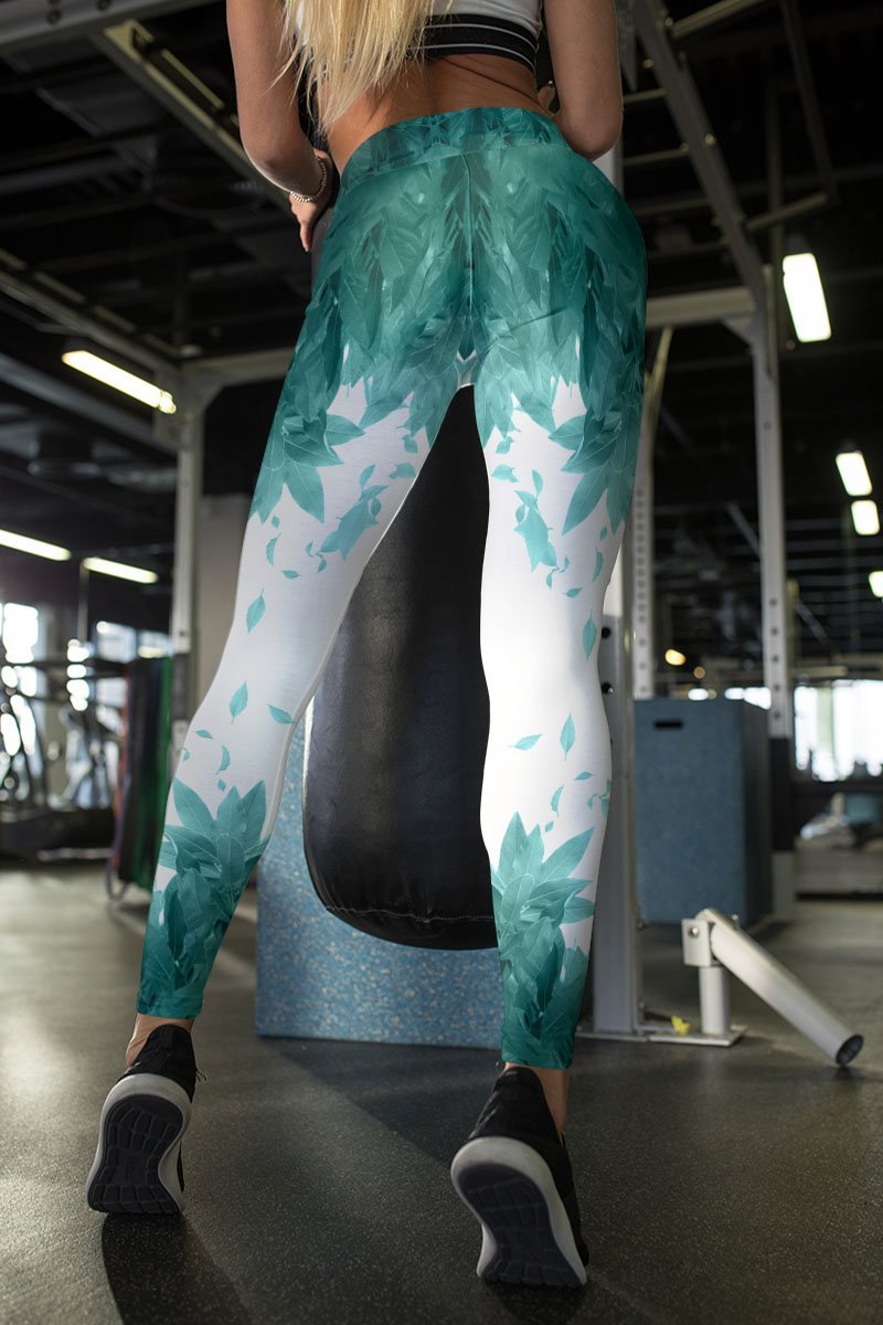 aoba-johsai-green-leaf-unisex-tights-946059 aoba johsai green leaf unisex tights 946059 - Gear Anime